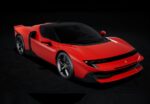 BBR - 1:43 Ferrari 849 Testarossa Rosso Corsa with Black Roof - Limited Edition Resin Model