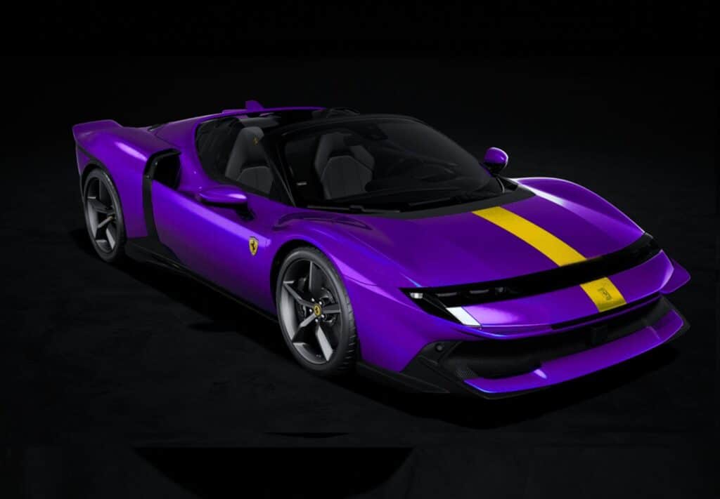 Pre-Order: BBR Unveils Array of Ferrari 849 Testarossa Resin Models in 1:18 and 1:43 Scale 12 BBR - 1:43 Ferrari 849 Testarossa Spider Viola Hong Kong with Yellow Livery - Limited Edition Resin Model