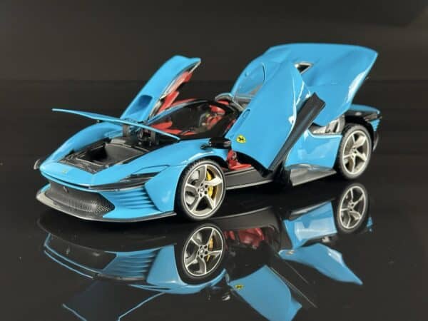 Bburago - 1:18 Ferrari Daytona SP3 Blue 2022 Signature Edition