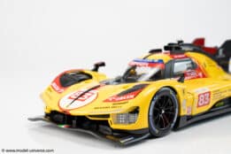 Bburago - 1:18 Ferrari 499P No.83 24h Le Mans 2024 R.Kubica, R.Shwartzman, Y.Ye - Diecast Model