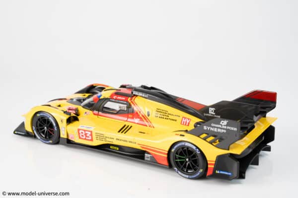 Bburago - 1:18 Ferrari 499P No.83 24h Le Mans 2024 R.Kubica, R.Shwartzman, Y.Ye - Diecast Model