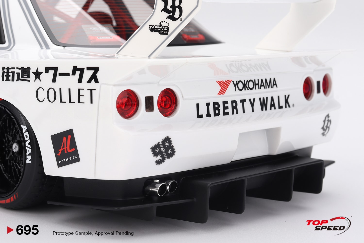 Top Speed 1:18 LBWK Nissan Skyline GT-R R32 Kaido Works TAS 2025 (TS0695) Resin Model 6 Top Speed 1:18 LBWK Nissan Skyline GT-R R32 Kaido Works TAS 2025 (TS0695) Resin Model - Image 6