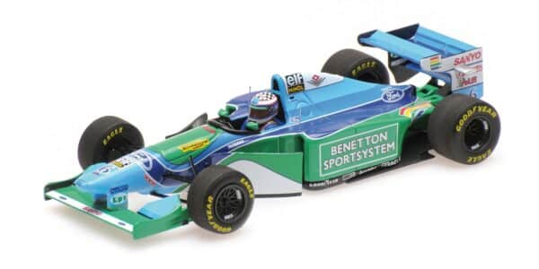 Minichamps - 1:43 Benetton Ford B194 #6 JJ Lehto Monaco GP 1994
