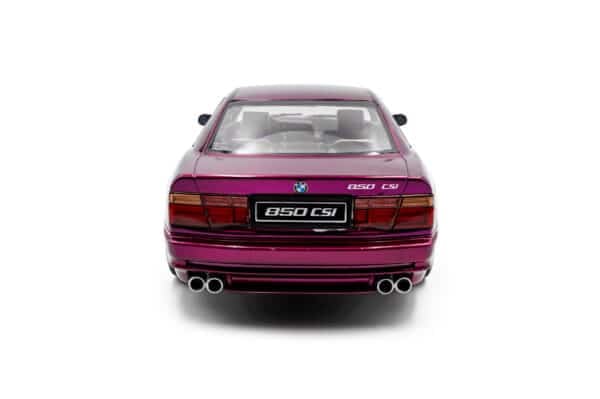 Solido - 1:18 BMW 850 (E31) CSI Daytona Violet 1991 - Diecast Model