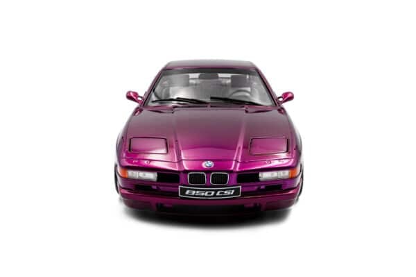 Solido - 1:18 BMW 850 (E31) CSI Daytona Violet 1991 - Diecast Model