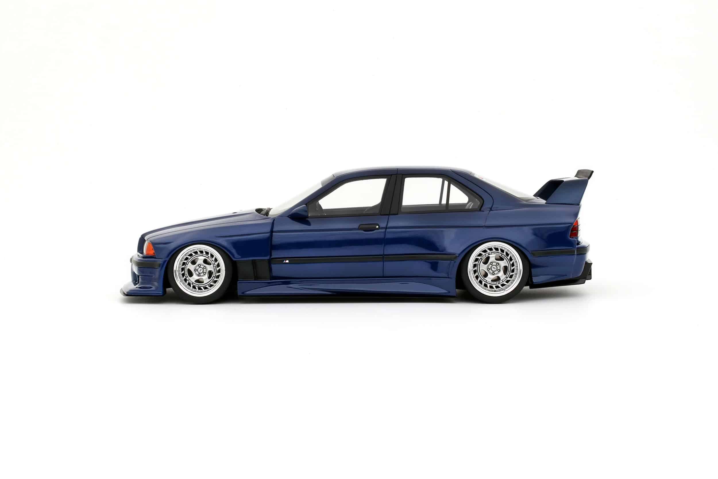 Otto Mobile 1:18 BMW E36 LTO Sedan Turbo by Khyzyl Saleem Avus Blue 2023 (OT1174) Limited Edition Resin Model 3 Otto Mobile 1:18 BMW E36 LTO Sedan Turbo by Khyzyl Saleem Avus Blue 2023 Limited Edition Resin Model