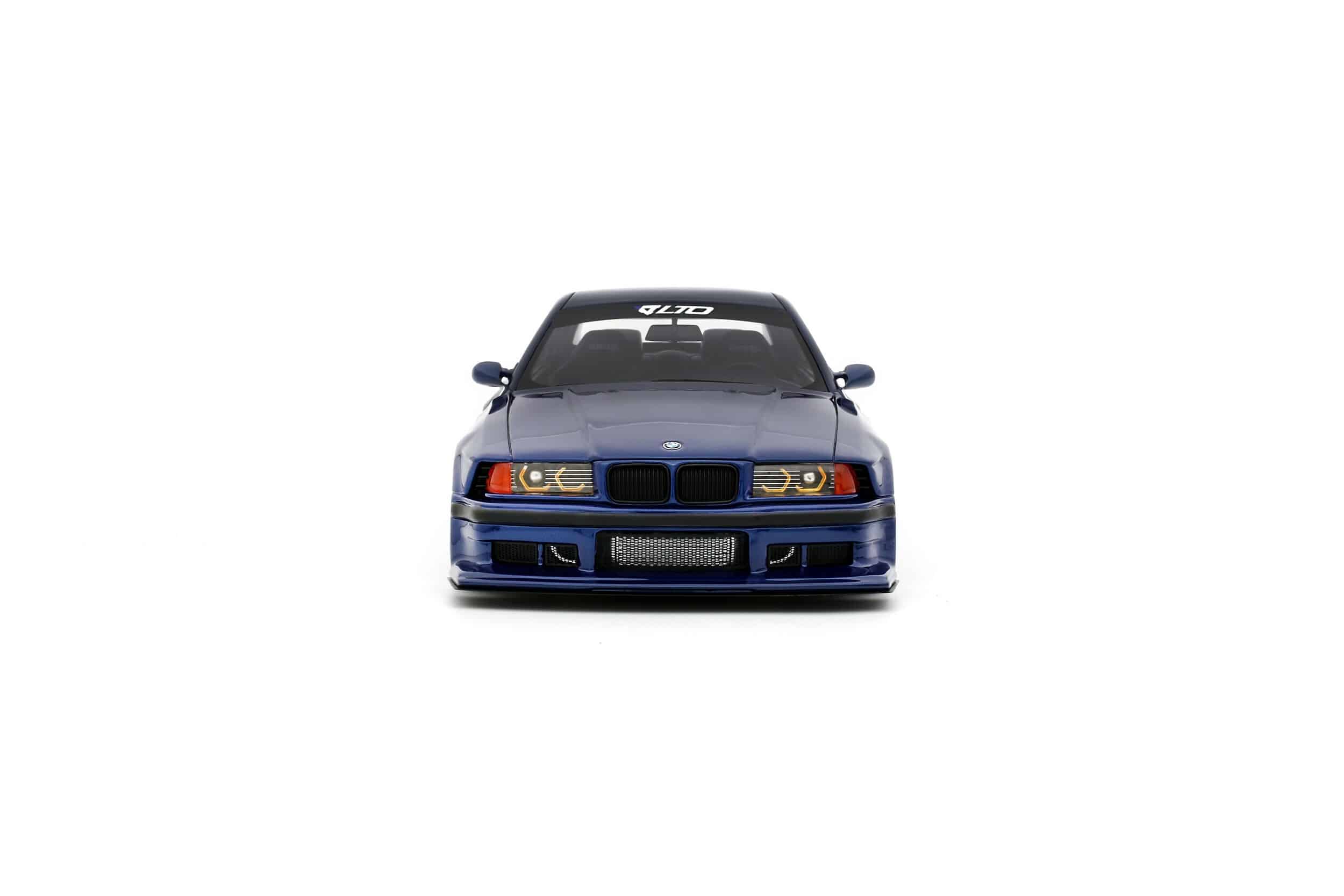 Otto Mobile 1:18 BMW E36 LTO Sedan Turbo by Khyzyl Saleem Avus Blue 2023 (OT1174) Limited Edition Resin Model 4 Otto Mobile 1:18 BMW E36 LTO Sedan Turbo by Khyzyl Saleem Avus Blue 2023 Limited Edition Resin Model