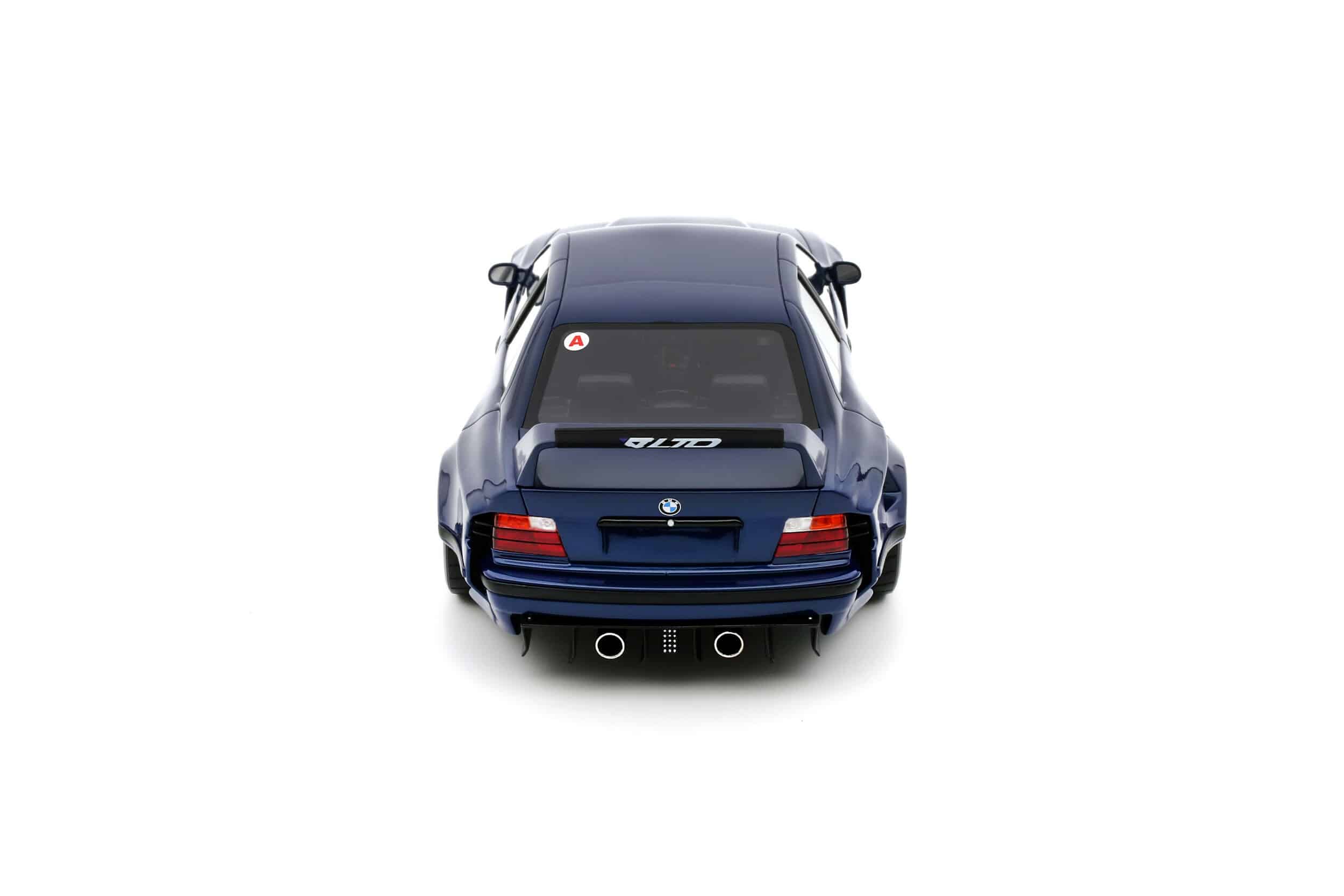 Otto Mobile 1:18 BMW E36 LTO Sedan Turbo by Khyzyl Saleem Avus Blue 2023 (OT1174) Limited Edition Resin Model 9 Otto Mobile 1:18 BMW E36 LTO Sedan Turbo by Khyzyl Saleem Avus Blue 2023 Limited Edition Resin Model