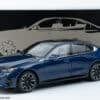 bmw i5 blue minichamps diecast model 25