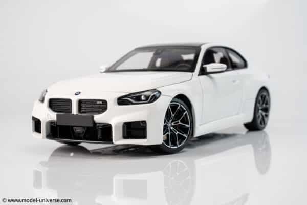 bmw m2 white diecast model minichamps 02