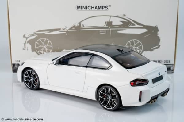 bmw m2 white diecast model minichamps 13
