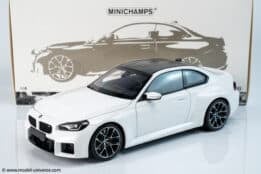 bmw m2 white diecast model minichamps 16