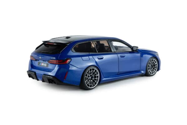 Alternative view of Solido 1:18 BMW M5 (G90) Touring 2024 Marina Bay Blue Metallic (S1814801) Diecast Model