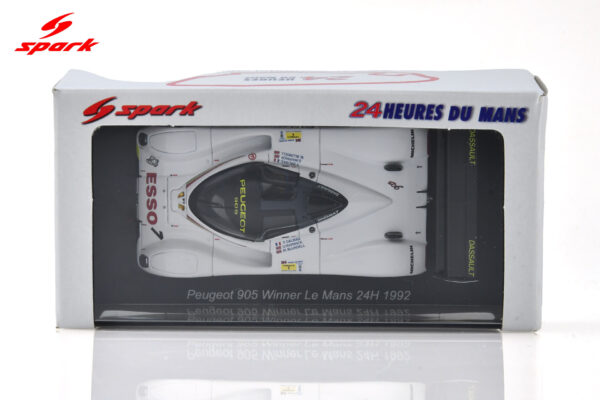 Spark 1:43 Peugeot 905 No.1 Winner 24H Le Mans 1992 M. Blundell - Y. Dalmas - D. Warwick (43LM92) Resin Model 14 Spark 1:43 Peugeot 905 No.1 Winner 24H Le Mans 1992 M. Blundell - Y. Dalmas - D. Warwick (43LM92) Resin Model