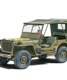 Italeri 1/24 Jeep Willys MB 80th Anniversary Model Kit 3635