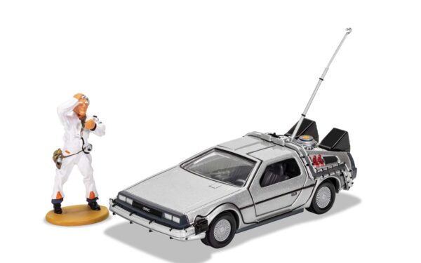 Corgi CC05503 back to the future delorean doc figure