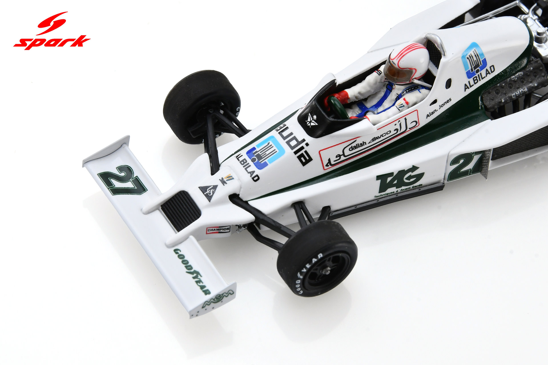 Spark 1:43 Williams FW06 No.27 Long Beach GP 1979 Alan Jones (S7496) Resin Model 10 Spark 1:43 Williams FW06 No.27 Long Beach GP 1979 Alan Jones (S7496) Resin Model - Image 10