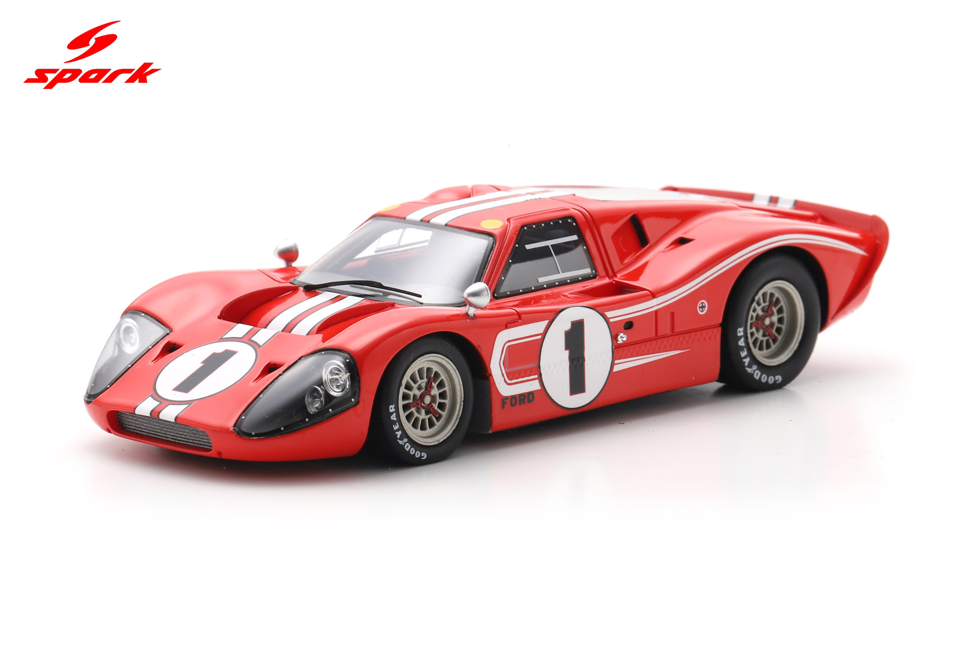 Spark 1:43 Ford MK IV No.1 Winner 24H Le Mans 1967 D. Gurney - A. J. Foyt (43LM67) Resin Model 9 Spark 1:43 Ford MK IV No.1 Winner 24H Le Mans 1967 D. Gurney - A. J. Foyt (43LM67) Resin Model - Image 9