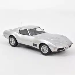 Norev 1:18 Chevrolet Corvette Coupe 1969 Silver