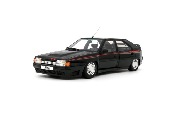 Otto Mobile 1:18 Citroen BX 4TC Client Série 200 Black 1985 Limited Edition Resin Model