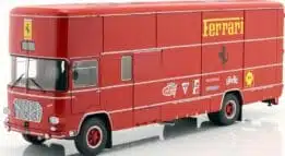 CMR - 1:18 OM Fiat 150 Rolfo Scuderia Ferrari Race Car Transporter 1970s