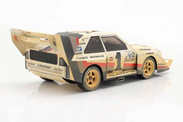 CMR 1:18 Audi Sport Quattro S1 No.1 Walter Rohrl Winner Pikes Peak 1987 Dirty Version - Diecast Model 11 CMR 1:18 Audi Sport Quattro S1 No.1 Walter Rohrl Winner Pikes Peak 1987 Dirty Version - Diecast Model
