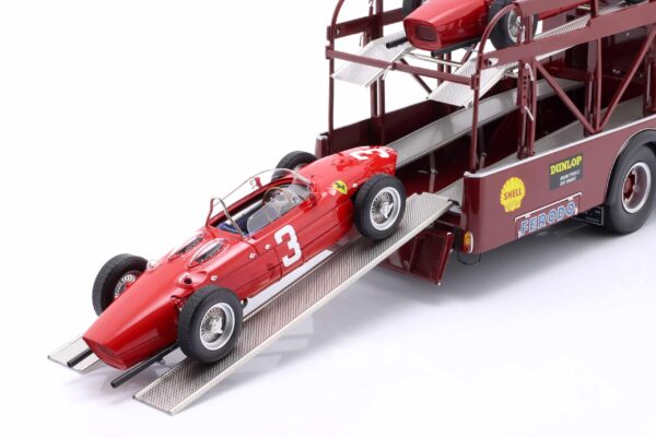 CMR - 1:18 Fiat 642 RN2 Bartoletti Ferrari Race Car Transporter 1959 - Diecast Model 25 CMR - 1:18 Fiat 642 RN2 Bartoletti Ferrari Race Car Transporter 1959 - Diecast Model