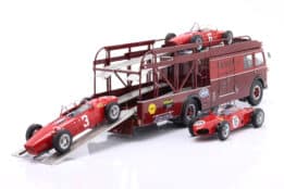 CMR - 1:18 Fiat 642 RN2 Bartoletti Ferrari Race Car Transporter 1959 - Diecast Model
