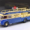 CMR - 1:18 Fiat 642 RN2 Bartoletti Maserati Race Car Transporter 1957 Blue/Yellow - Diecast Model