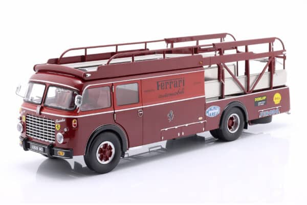 CMR - 1:18 Fiat 642 RN2 Bartoletti Ferrari Race Car Transporter 1959 - Diecast Model