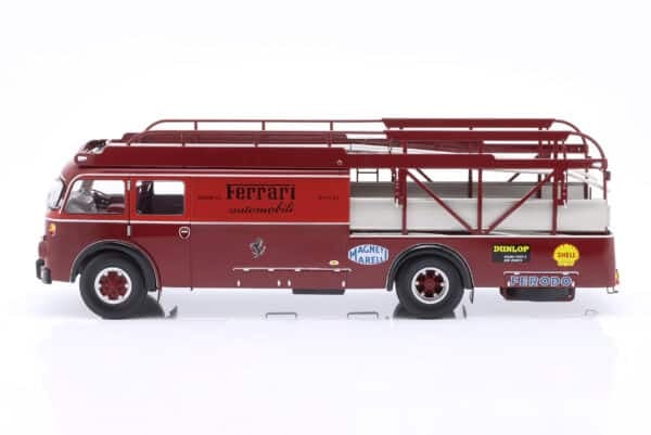 CMR - 1:18 Fiat 642 RN2 Bartoletti Ferrari Race Car Transporter 1959 - Diecast Model