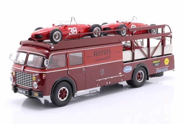 CMR - 1:18 Fiat 642 RN2 Bartoletti Ferrari Race Car Transporter 1959 - Diecast Model 19 CMR - 1:18 Fiat 642 RN2 Bartoletti Ferrari Race Car Transporter 1959 - Diecast Model