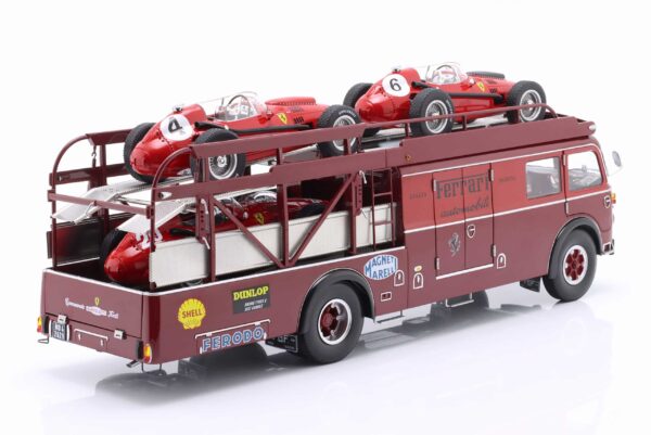 CMR - 1:18 Fiat 642 RN2 Bartoletti Ferrari Race Car Transporter 1959 - Diecast Model 22 CMR - 1:18 Fiat 642 RN2 Bartoletti Ferrari Race Car Transporter 1959 - Diecast Model