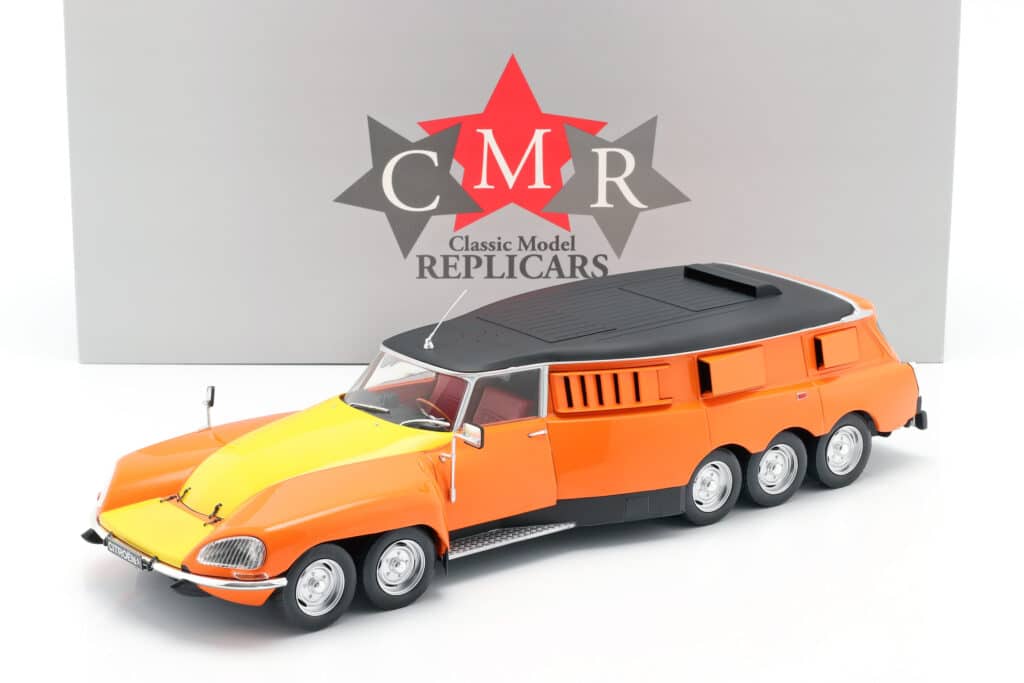 Latest arrivals at model-universe.com - 22 June 2025 - including "yellow" Ferrari 499P's from 24h of Le Mans, exquisite RR Cullinan, Steve McQueen's personal Ferrari 250 GT, and many, many, more ... 18 CMR - 1:18 Citroen DS Break 1000 PLR 'Michelin Mille Pattes' (1972) Diecast Model
