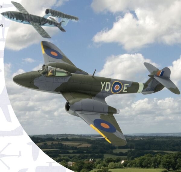 Gloster Meteor F.1 - EE216/YQ-E- T.D. Dixie' Dean RAF No.616 Sqd and Fieseler