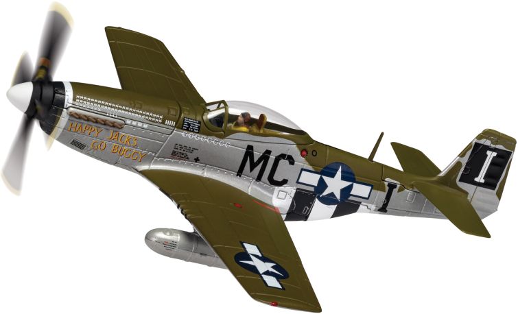 P51D Mustang 44 13761 MCI Happy Jacks Go Buggy Cpt Jack M Ilfrey 79th FS 20th FG
