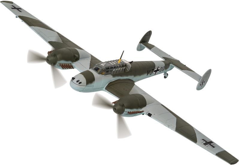 Messerschmitt Bf110D VJ+OQ Rudolf Hess Eaglesham Scotland 10th May 1941