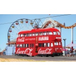 Double Decker Tram Coca Cola Open Happines