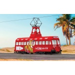 Single Decker Tram Coca Cola Coke Side of Life