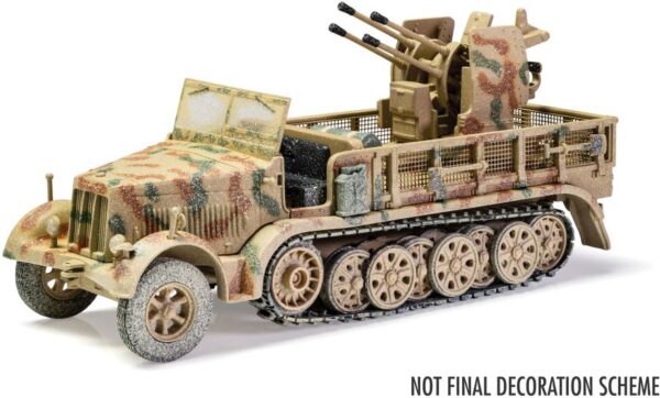Sdkfz 7 Artillery Tractor Tunisia 1943