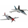 Maverick?s F/A-18 Hornet + P-51D Mustang Hornet and P-51D Mustang Top Gun Maverick
