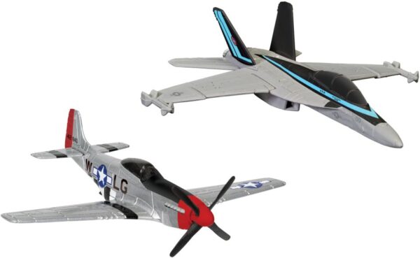 Maverick?s F/A-18 Hornet + P-51D Mustang Hornet and P-51D Mustang Top Gun Maverick