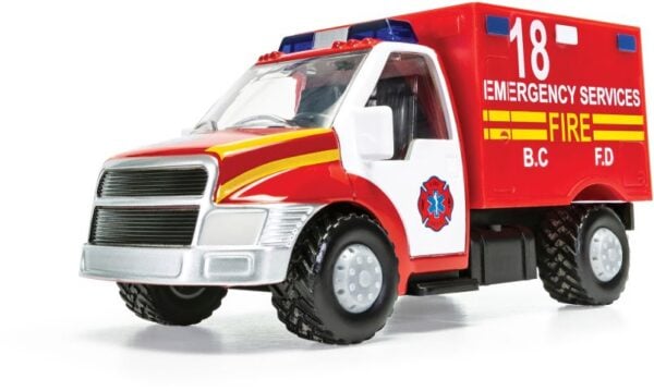 CHUNKIES Rescue Fire Truck.