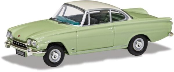 Ford Consul Capri 335 (109E) Lime Green + Ermine White