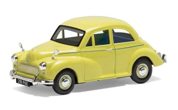 Morris Minor 1000 Highway Yellow Corgi 60th Model