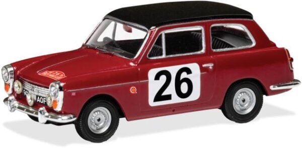 A40 Farina Mk1 'Alf' 1960 Monte Carlo 1st Coupe des Dames P.Moss + A.Wisdom