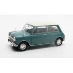 Cult Scale - 1:18 Austin Mini Cooper MK1 Blue/White 1961-1963