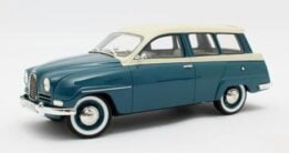 Saab 95 Blue/White 1963