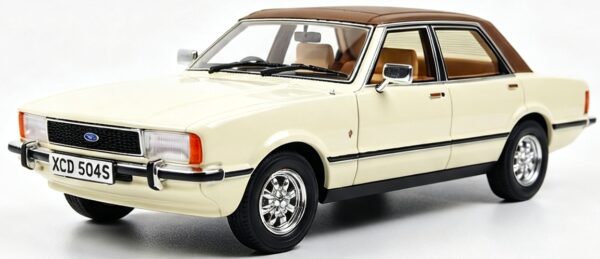 Cult Scale 1:18 Ford Cortina Mk IV Diamond White UK Exclusive Limited Edition Resin Model