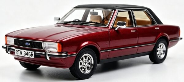 Cult Scale 1:18 Ford Cortina Mk IV Jupiter Red UK Exclusive Limited Edition Resin Model
